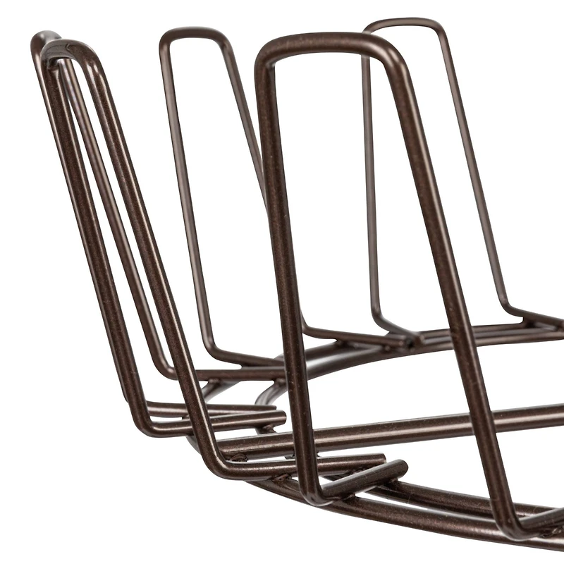 Household Essentials 4.5ft. Matte Bronze 3-Tier Boot Storage Tree