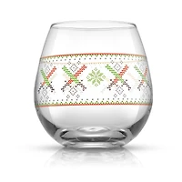 JoyJolt® Star Wars™ 15oz. Ugly Sweater Collection Stemless Drinking Glass, 4ct.