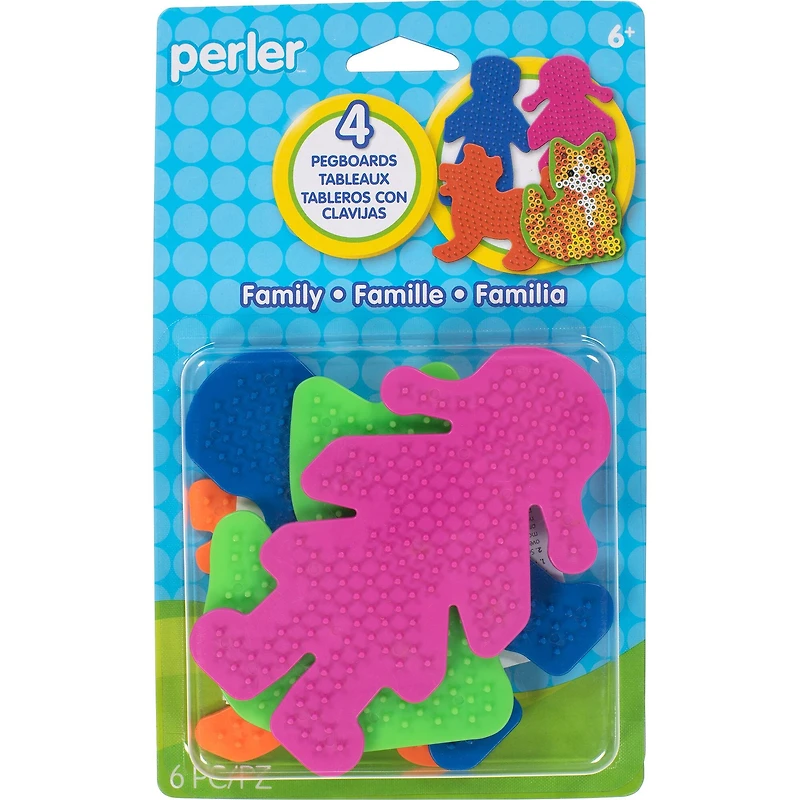 Perler® Fun Fusion Family Pegboards