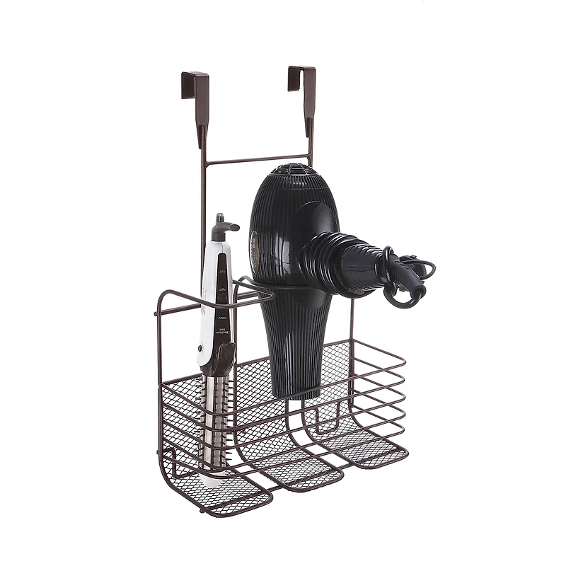 SunnyPoint -Compartment Metal Hair Care Storage Basket