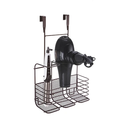 SunnyPoint -Compartment Metal Hair Care Storage Basket