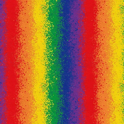 Fabric Editions Rainbow Ombre Cotton Fabric