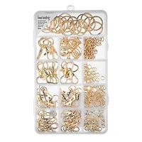 Gold Keychain-Making Findings Kit by Bead Landing™
