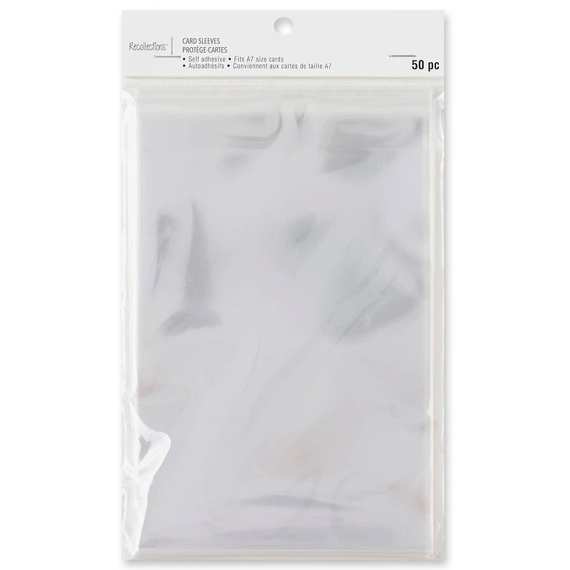 Clear Card Sleeves by Recollections™, 5" x 7"