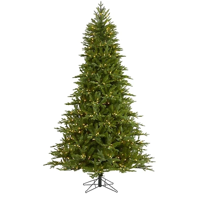 7.5ft. Pre-Lit Cambridge Fir Artificial Christmas Tree, Clear LED Lights
