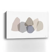 Pieces By Pieces Neutral I Canvas Giclee