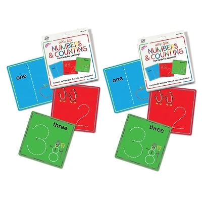 Wikki Stix® Numbers & Counting Cards Set, 2ct.