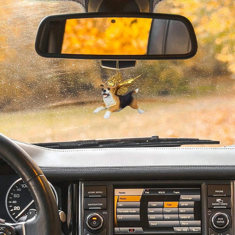 Design Toscano Honor the Pooch Beagle Holiday Dog Angel Ornament