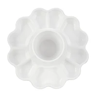 8.25" White Paint & Water Cup Tray by Craft Smart™