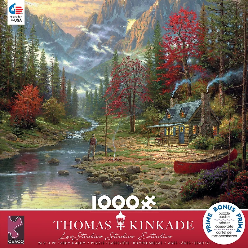 Assorted Thomas Kinkade 1,000-Piece Jigsaw Puzzle