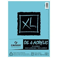 Canson® XL® Oil & Acrylic Pad, 9" x 12"