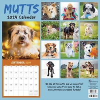 TF Publishing 2024 Mutts Wall Calendar