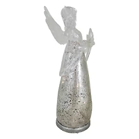13" Lighted Angel Holding a Star Christmas Tabletop Figurine