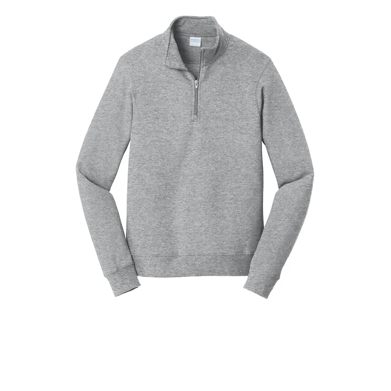 Port & Company® Fan Favorite™ Fleece 1/4 Zip Pullover Adult Sweatshirt