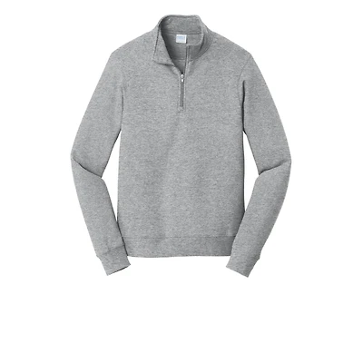 Port & Company® Fan Favorite™ Fleece 1/4 Zip Pullover Adult Sweatshirt