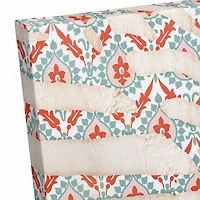 Warm Butterfly Sillhouette 20" x 20" Canvas Wall Art