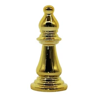 5.5" Gold Bishop Ceramic Tabletop Chess Piece by Ashland®