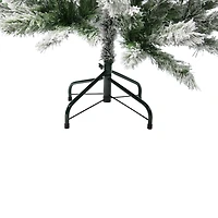 4ft. Unlit Flocked Angel Pine Artificial Christmas Tree