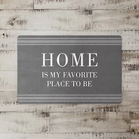 Home is My Favorite Place Floor Mat