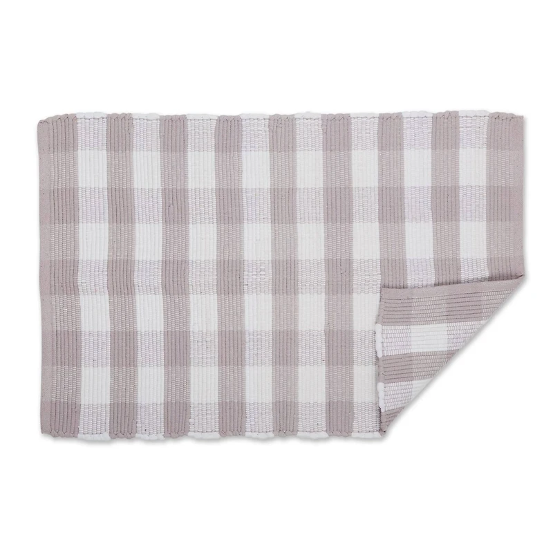 DII® Buffalo Check Rag Rug