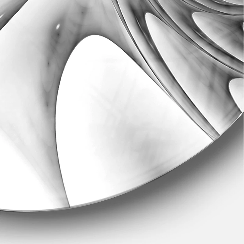 Designart Fractal 3D Magical Depth Wall Clock