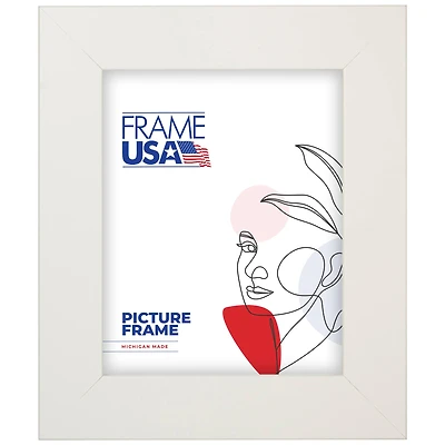 Frame USA Corporate Wide White Single Image Picture Frame