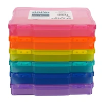 5" x 7" Rainbow Photo Storage Cases, 6ct. by Simply Tidy®
