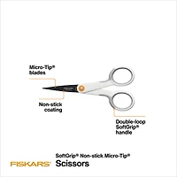 Fiskars® 5" Non-Stick Scissors