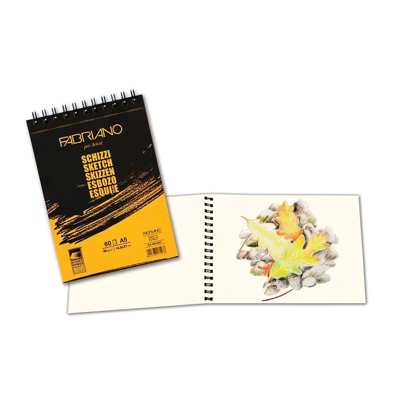 5 Pack: Fabriano® Schizzi Sketchbook, 5'' x 8''