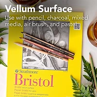 Strathmore® Sequential Art Bristol Vellum Paper Pad, 300 Series