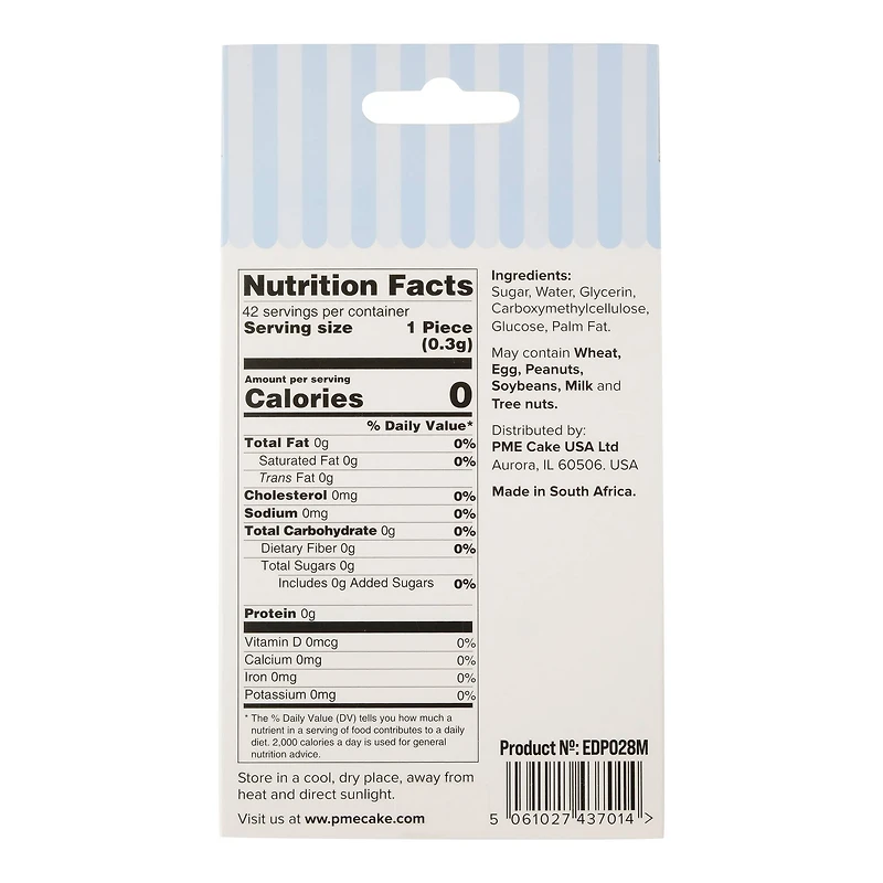 PME Cake Sweet Street™ Numbers Icing Decorations