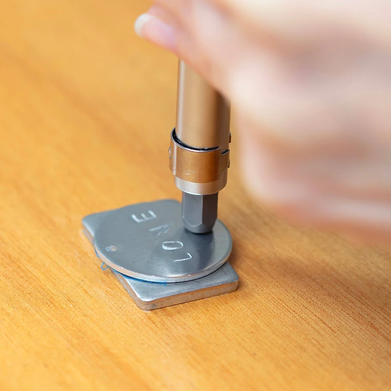 CousinDIY Stamp & Go Tools Stamping Tool Set with Blanks