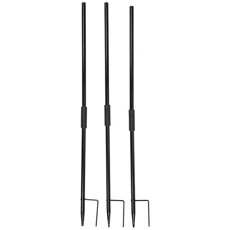 4ft. Lighted Faceless Witch Trio Outdoor Halloween Stakes