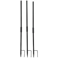 4ft. Lighted Faceless Witch Trio Outdoor Halloween Stakes