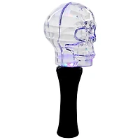 9" LED Transparent Multi-Function Halloween Skull Light