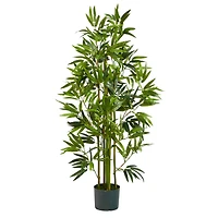 4ft. Potted Bamboo Artificial Tree