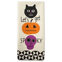 DII® Assorted All Hallows Eve Halloween Printed Dishtowel Set