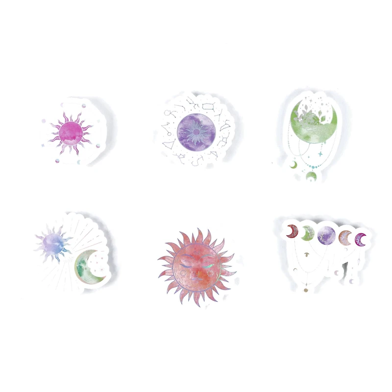 Pastel Celestial Vinyl Die Cut Stickers by Recollections™