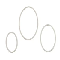 12 Packs: 6 ct. (72 total) Mixed Oval Connectors by Bead Landing®