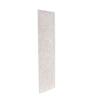 White Mango Wood Farmhouse Room Divider Screen, 69 " x 60 " x 1 "