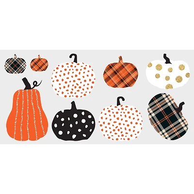 RoomMates Decorative Pumpkins Peel & Stick Wall Decals