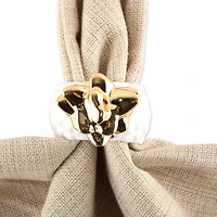 DII® Gold Pineapple Napkin Rings, 4ct.