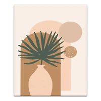 Palm In Pot 16" x 20" Canvas Wall Art