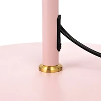 Hello Honey® 65" Pink Round Metal Floor Lamp