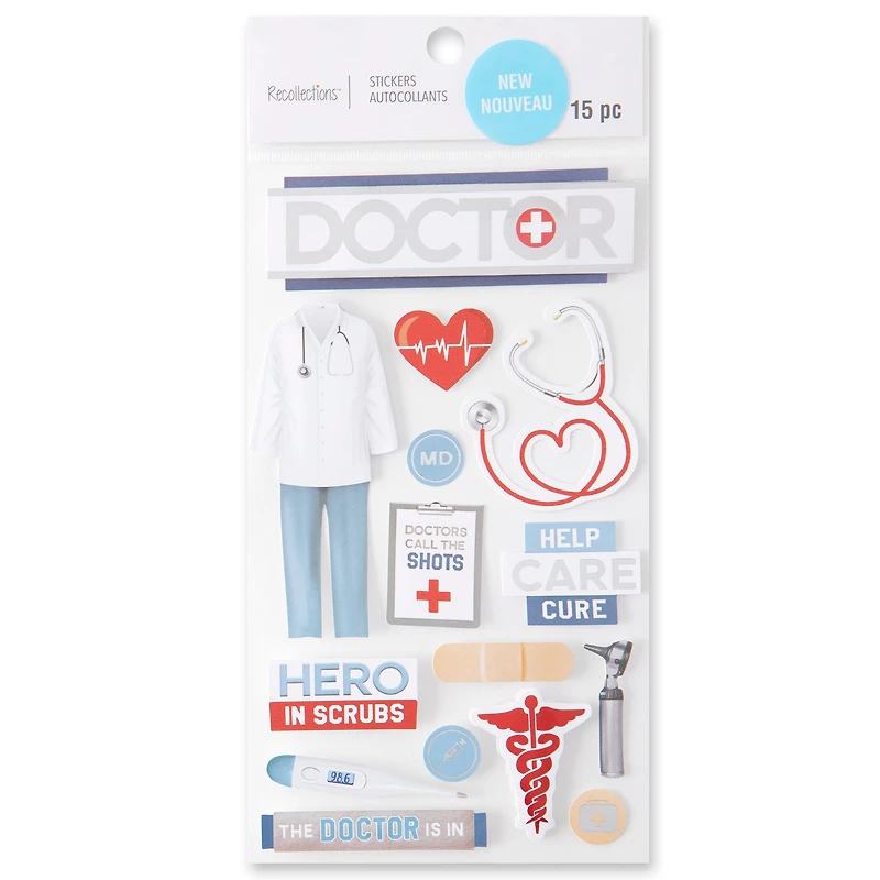 Doctor Dimensional Stickers by Recollections™