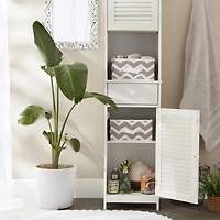 DII® 11" Gray Chevron Square Bin Set, 2ct.