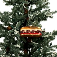 4.5" Sandwich Glass Ornament by Ashland®