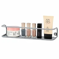 NEX™ Silver Wall-Mount Metal Spice Racks for Kitchen Storage, 4ct.