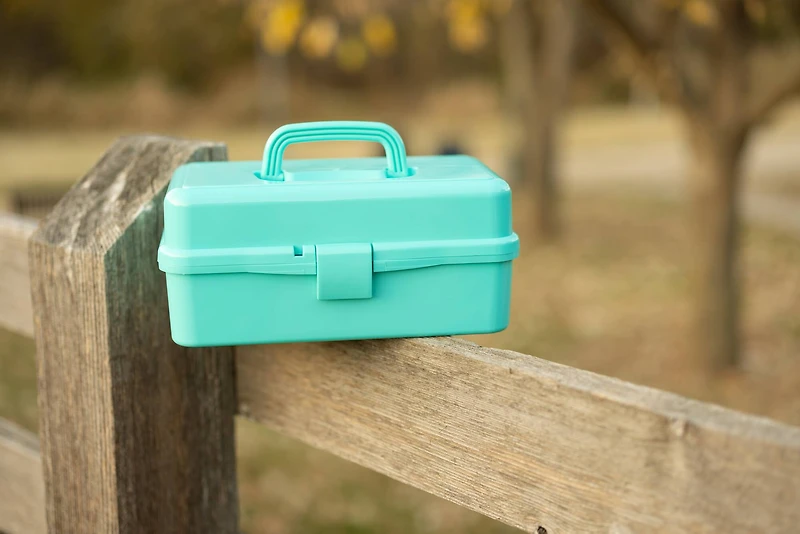 Everything Mary Aqua 3-Layer Storage Box