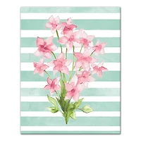 Blush Flowers Canvas Wall Art